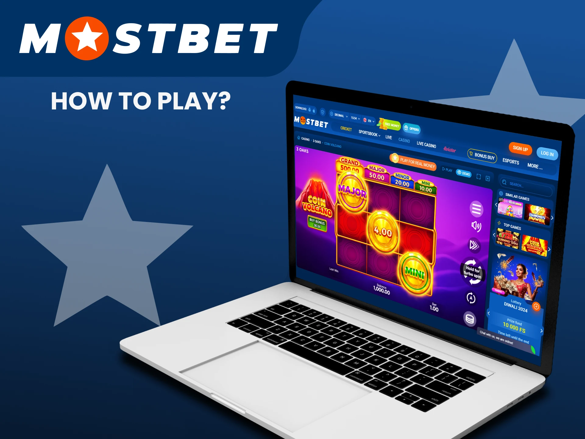 Start playing at Mostbet Casino with step-by-step instructions.