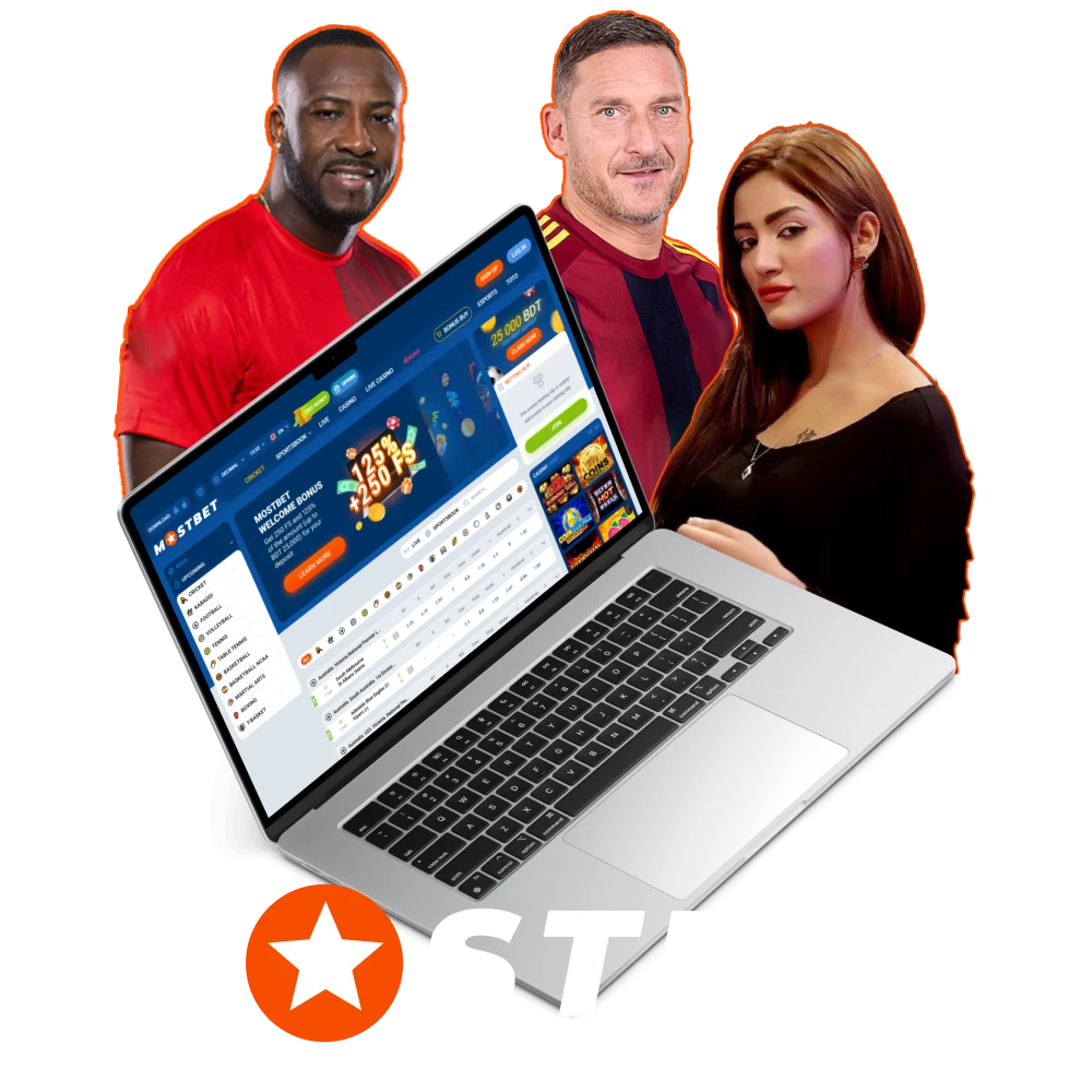 Mostbet partners with global stars to promote its brand.
