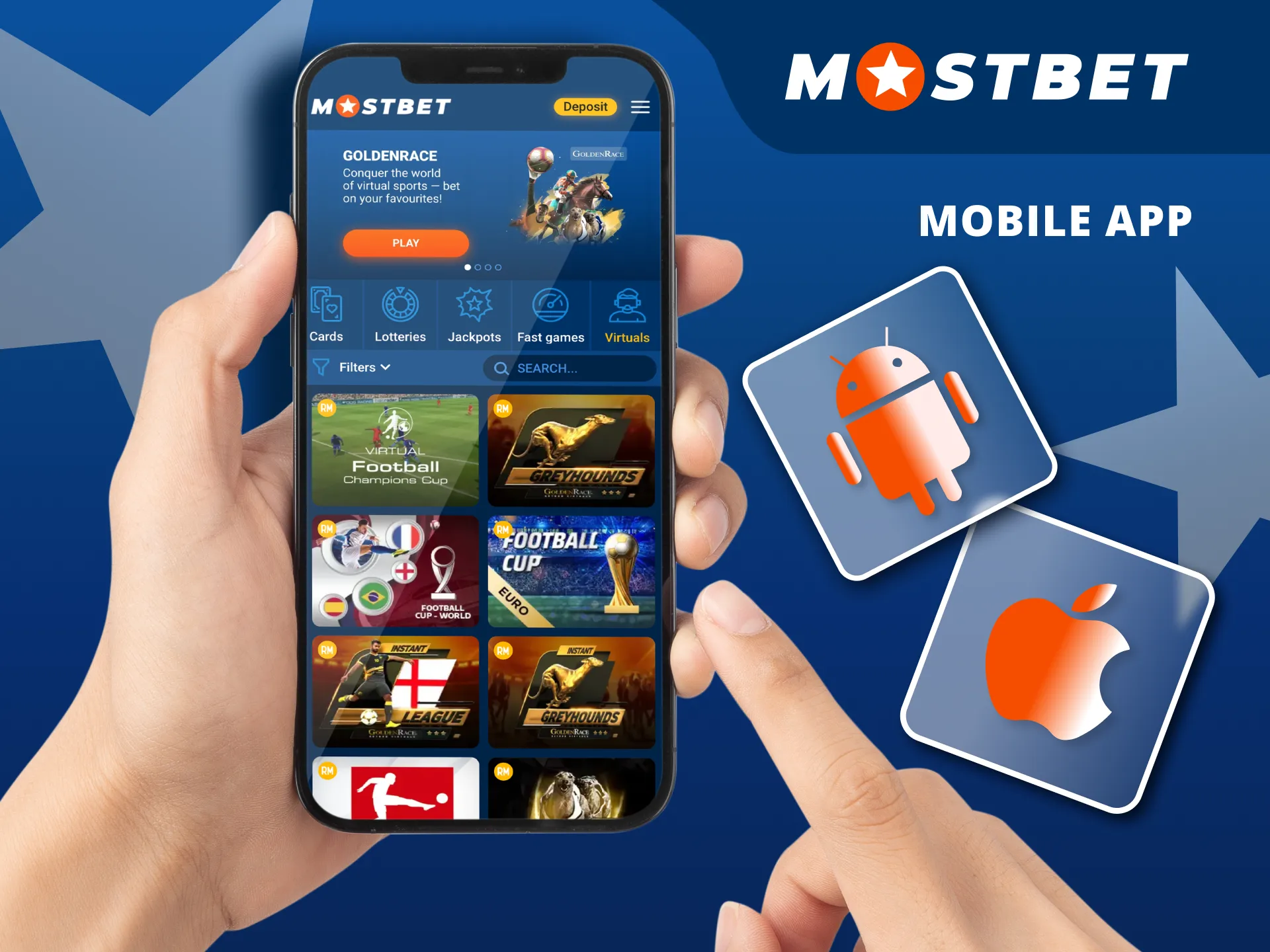 Take your virtual gaming experience anywhere with the Mostbet app — bet, play, and win anytime.